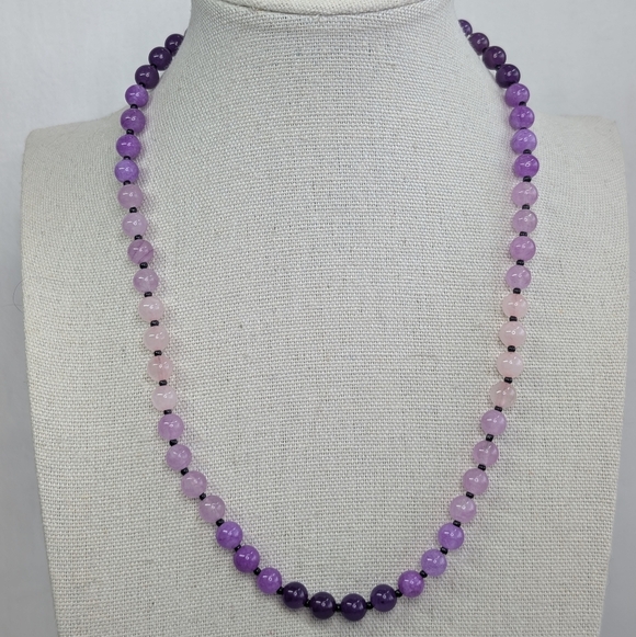 New Ombre Gemstone Artisan Necklace - F010 - Picture 2 of 7